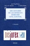 Diccionario de Acciones en Derecho Civil Espaol (3 Edicin) 