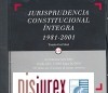 Jurisprudencia Constitucional ntegra 1981 - 2001  ( CD Rom )