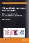 Analisis Cultural del Derecho, El. una Reconstruccin de los Estudios Jurdicos