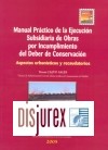 Manual Prctico de la ejecucin subsidiaria de obras por incumplimiento del deber de conservacin. Aspectos Urbansticos y Recaudatorios