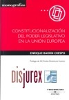Constitucionalizacin del poder legislativo en la Unin Europea