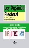 Ley Orgnica Electoral . LO 5 / 1985, de 19 de junio, del Rgimen Electoral General (4 Edicin)