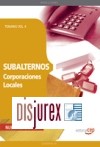 Subalternos de Corporaciones Locales. Temario Vol. II