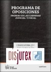 Programa de oposiciones Ingreso en las carreras Judicial y Fiscal 2011