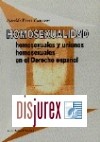 Homosexualidad, Homosexuales y Uniones Homosexuales en el Derecho Espaol.