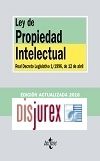 Ley de Propiedad Intelectual - Real Decreto Legislativo 1/1996, de 12 de abril (5 Edicin) 2023