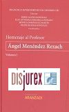 Homenaje al Profesor ngel Menndez Rexach - Volumen I y II