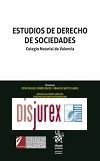 Estudios de Derecho de Sociedades - Colegio Notarial de Valencia