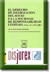 El Derecho de Informacion del Socio en la Sociedad de Responsabilidad Limitada. (ARTS. 51 Y 86 LSRL)