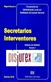 Secretarios Interventores - Manual de ingreso ( 4 Volmenes)