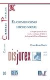 El crimen como hecho social - Concepto y mtodo en la teora sociolgica del delito y de la pena de Emile Durkheim