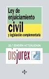 Ley de Enjuiciamiento Civil y Legislacin Complementaria (26 Edicin) 2022