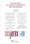 Anales de la Academia Matritense del Notariado. Tomo XLIII