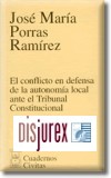 El Conflicto en Defensa de la Autonomia Local Ante el Tribunal Constitucional