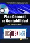 Plan General de Contabilidad . Real Decreto 1514/2007 (Incluye desplegable de cuentas, CD-Rom con Conta Plus Basic más consultas y resoluciones del ICAC)