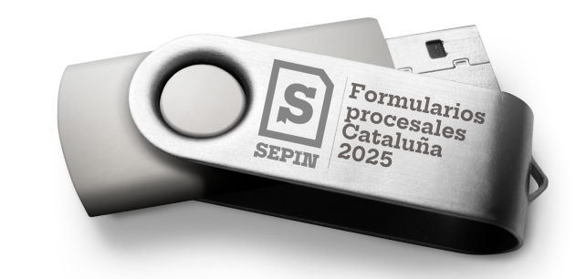 Formularios procesales Cataluña 2025