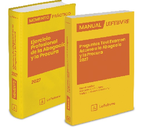 Pack Memento Ejercicio Profesional de la Abogacía y la Procura 2027 + Manual Preguntas Test Examen Acceso a la Abogacía y la Procura 2027