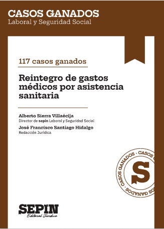 117 casos ganados reintegro de gastos médicos por asistencia sanitaria