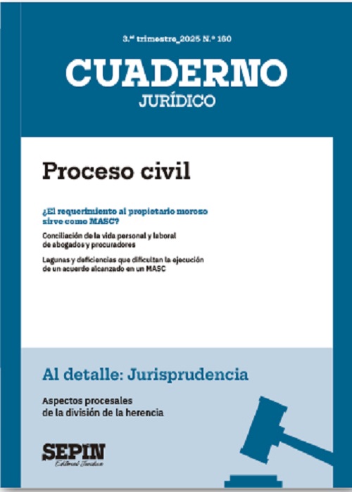 Aspectos procesales de la división de la herencia