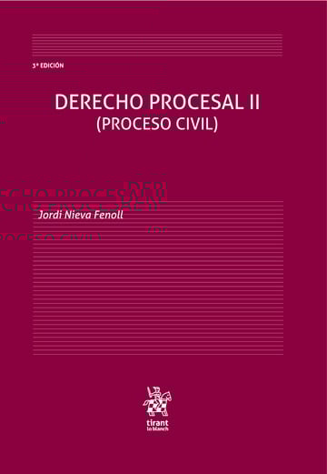 Derecho Procesal II (Proceso Civil) 3ª Edición