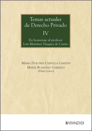 Temas actuales de Derecho Privado IV