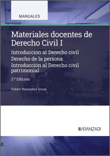 Materiales docentes de Derecho Civil I