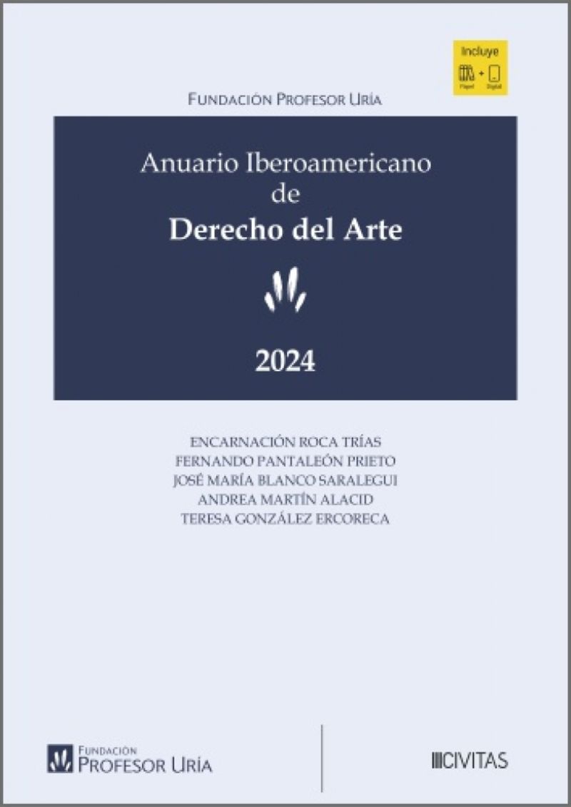 Anuario Iberoamericano de Derecho del Arte 2024
