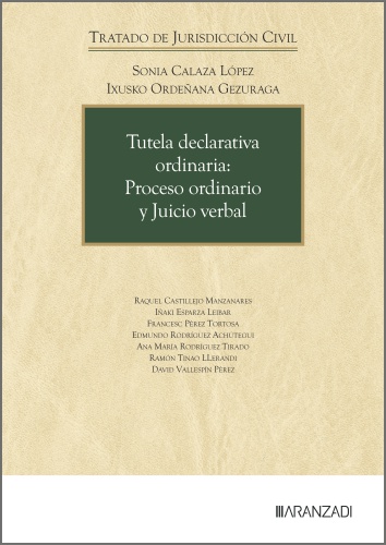 Tutela declarativa ordinaria: Proceso ordinario y Juicio verbal