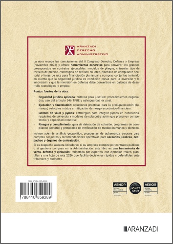 Derecho, defensa y empresa