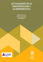 Actualidades de la fenomenología y la hermenéutica
