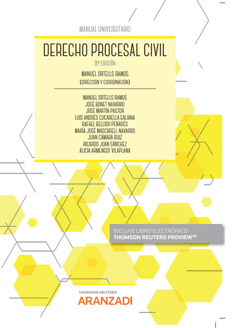 Derecho Procesal Civil (20ª Edición) 2022