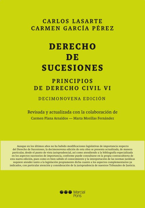 Principios de Derecho Civil. Tomo VI - Sucesiones