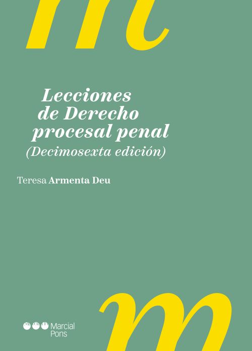 Lecciones de Derecho procesal penal. 16ª Edición