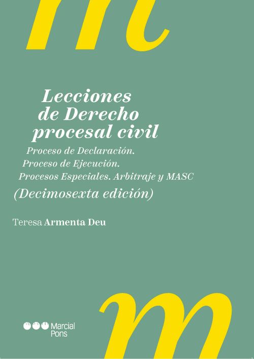 Lecciones de Derecho procesal civil. 16ª Edición