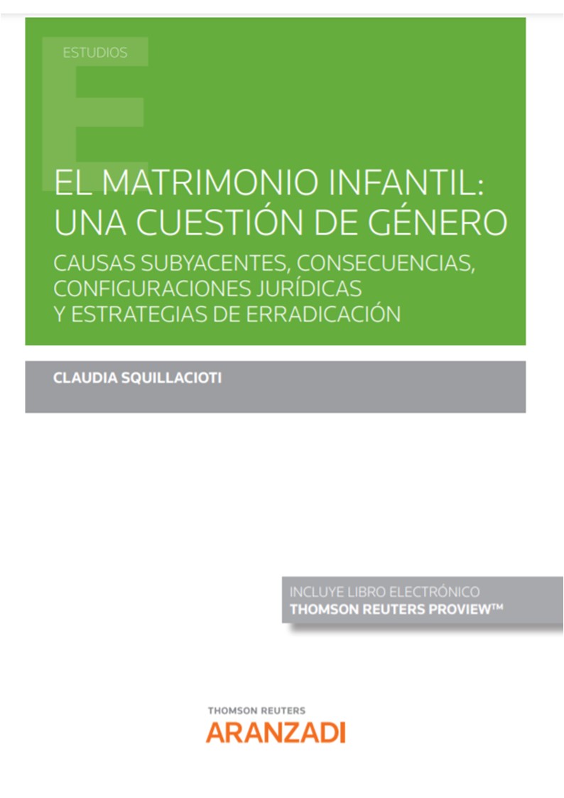 El matrimonio infantil : una cuestión de género