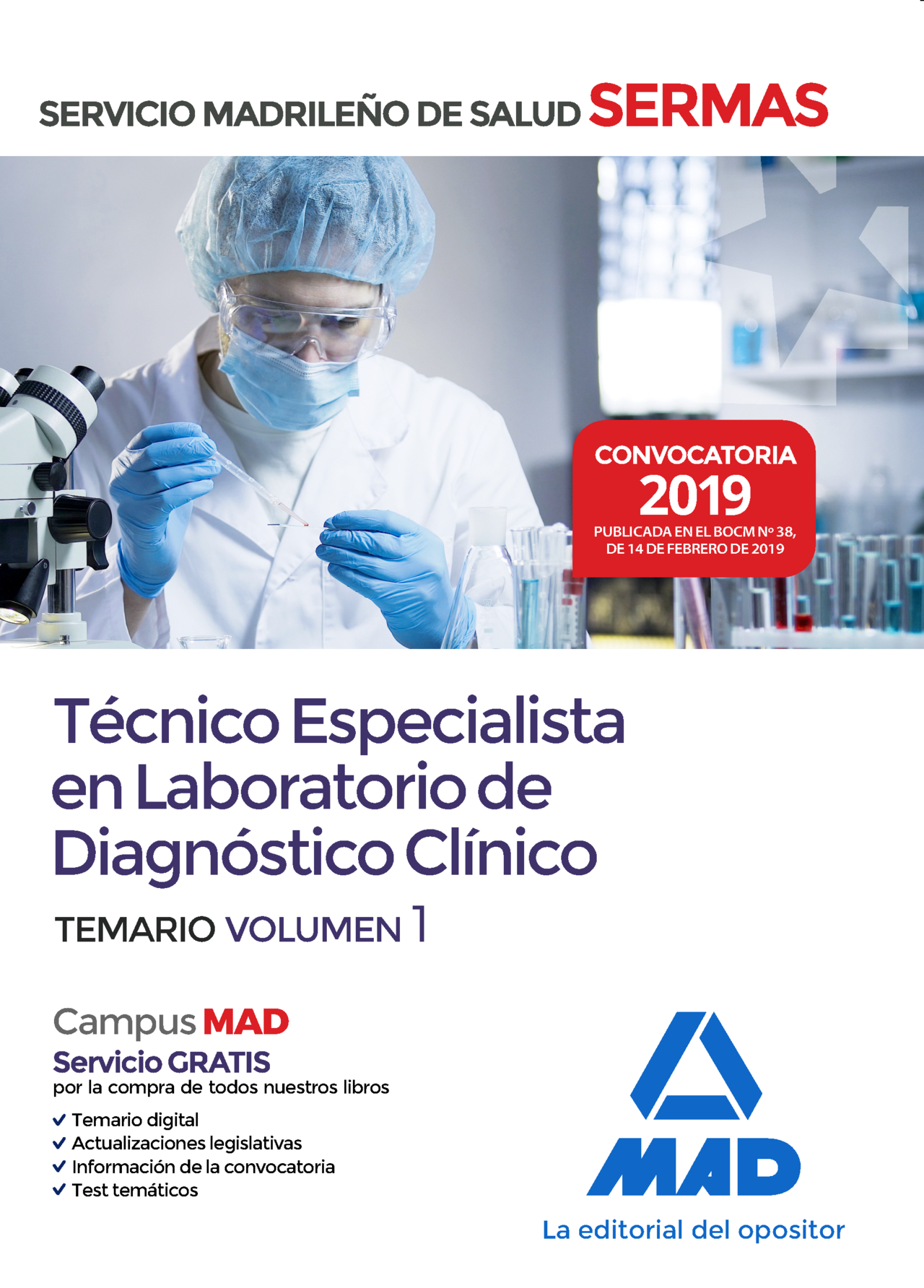 Técnico Especialista en Laboratorio de Diagnóstico Clínico