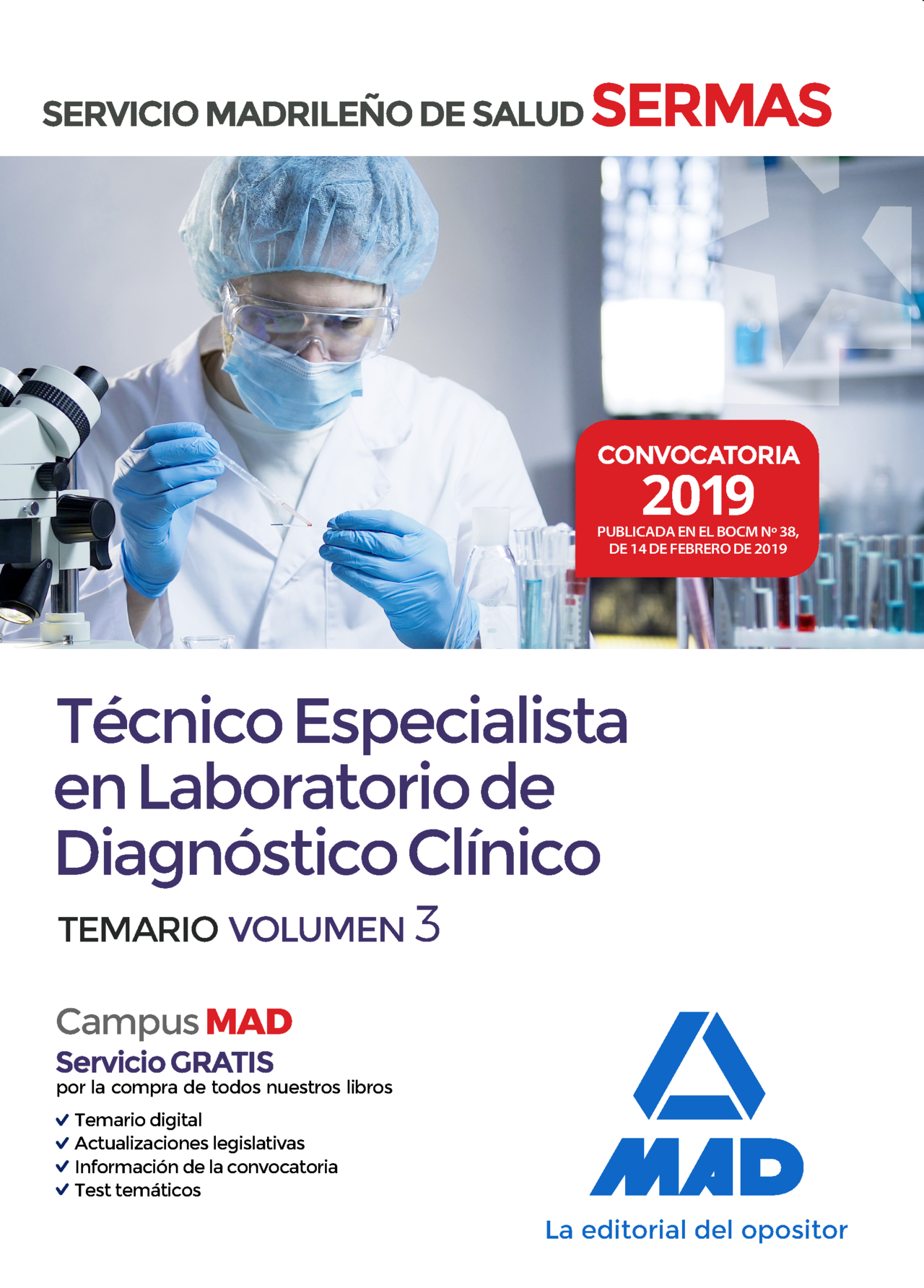 Técnico Especialista en Laboratorio de Diagnóstico Clínico