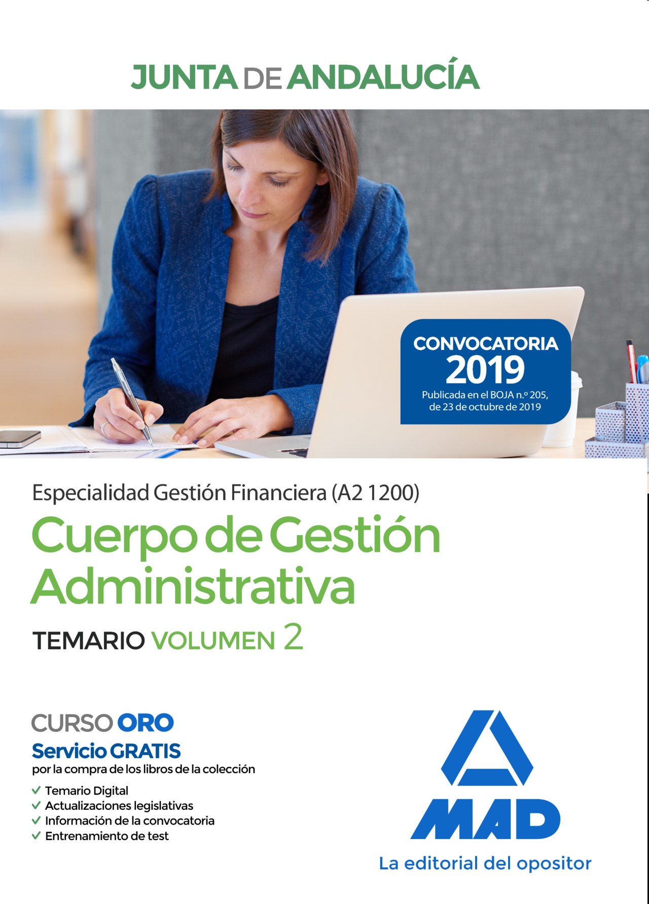 Cuerpo de Gestión Administrativa Especialidad Gestión Financiera (A2 1200)