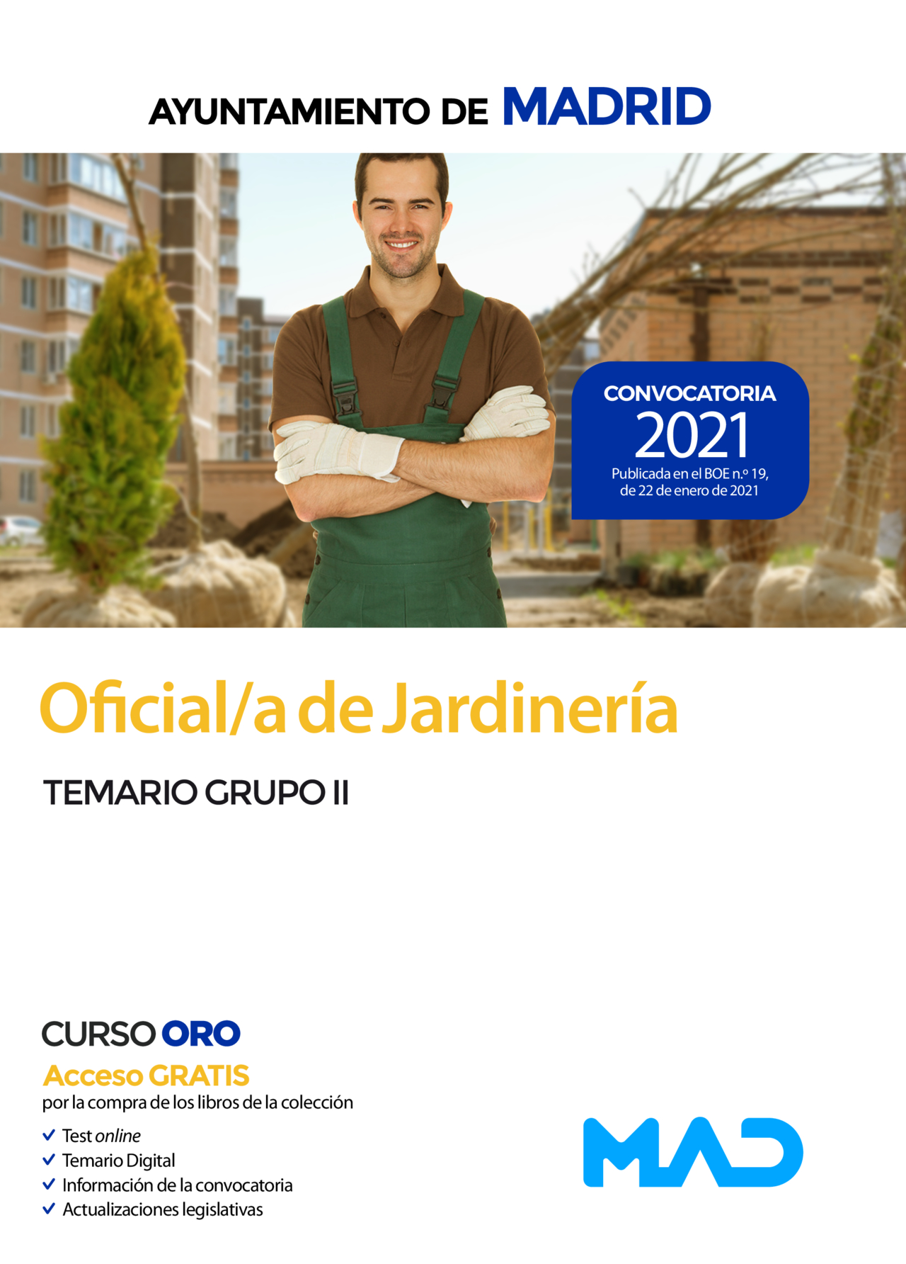 Oficial/a de Jardinería