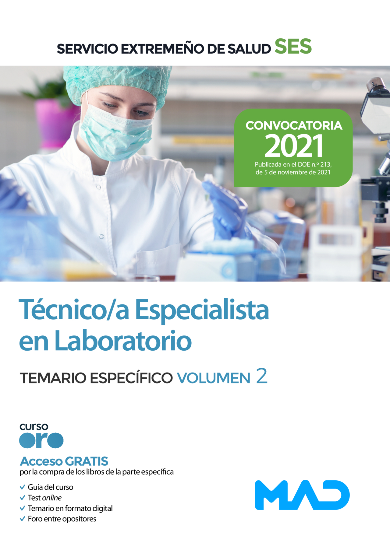 Técnico/a Especialista en Laboratorio