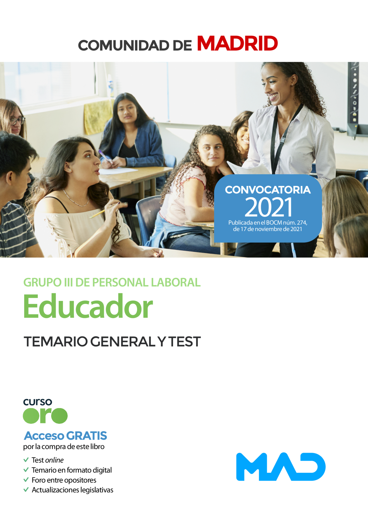 Educador Grupo III (estabilización)