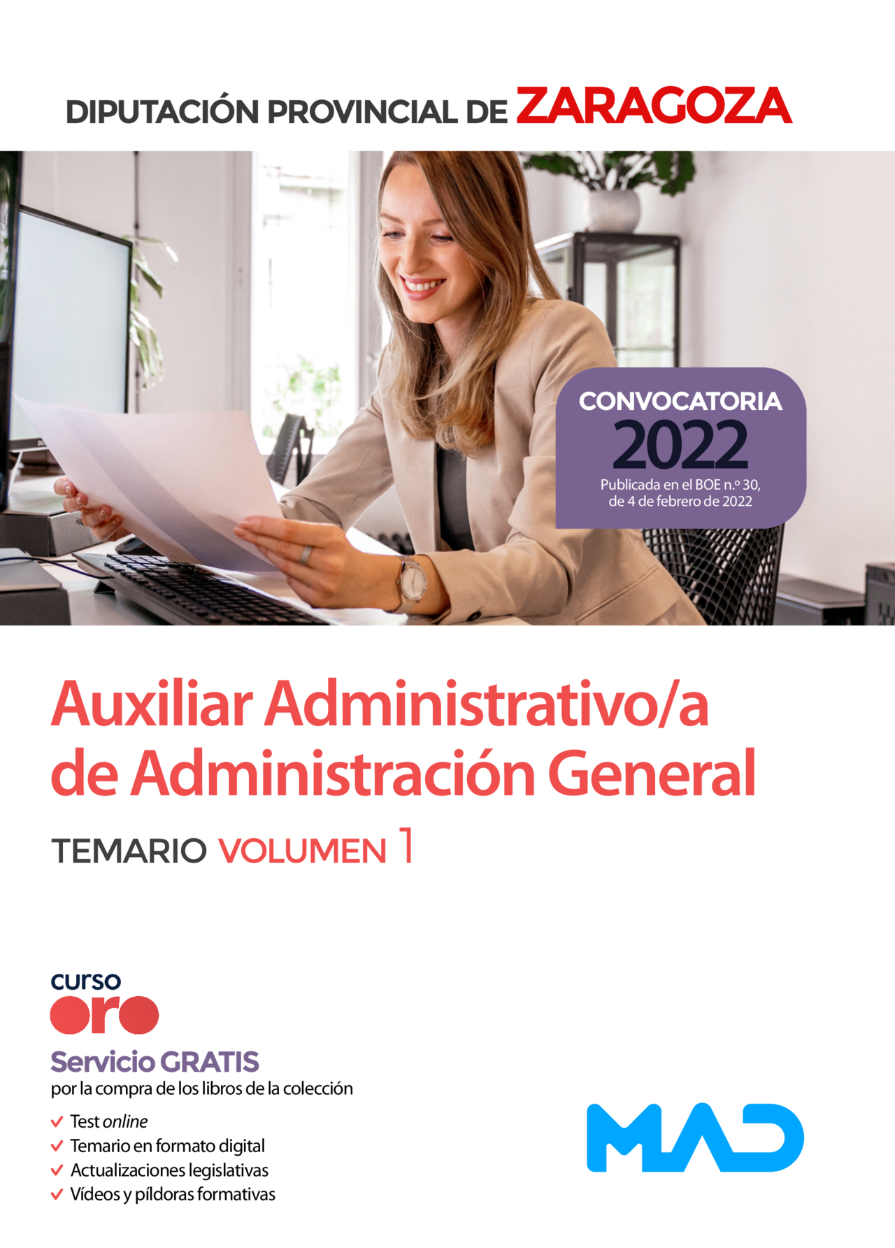 Auxiliar Administrativo de Administración General