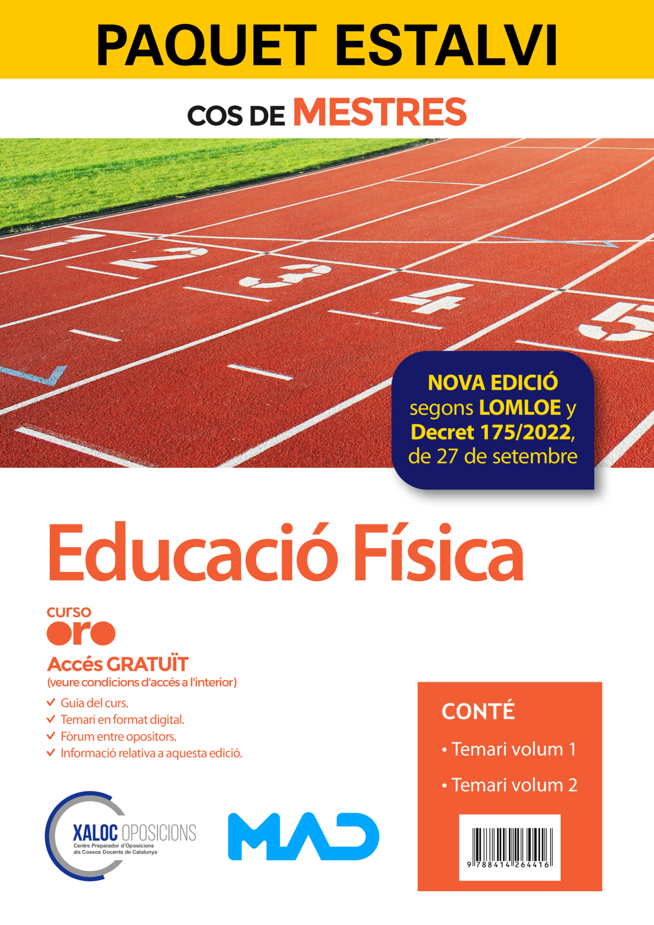 Paquet Estalvi Cos de Mestres Educació Física