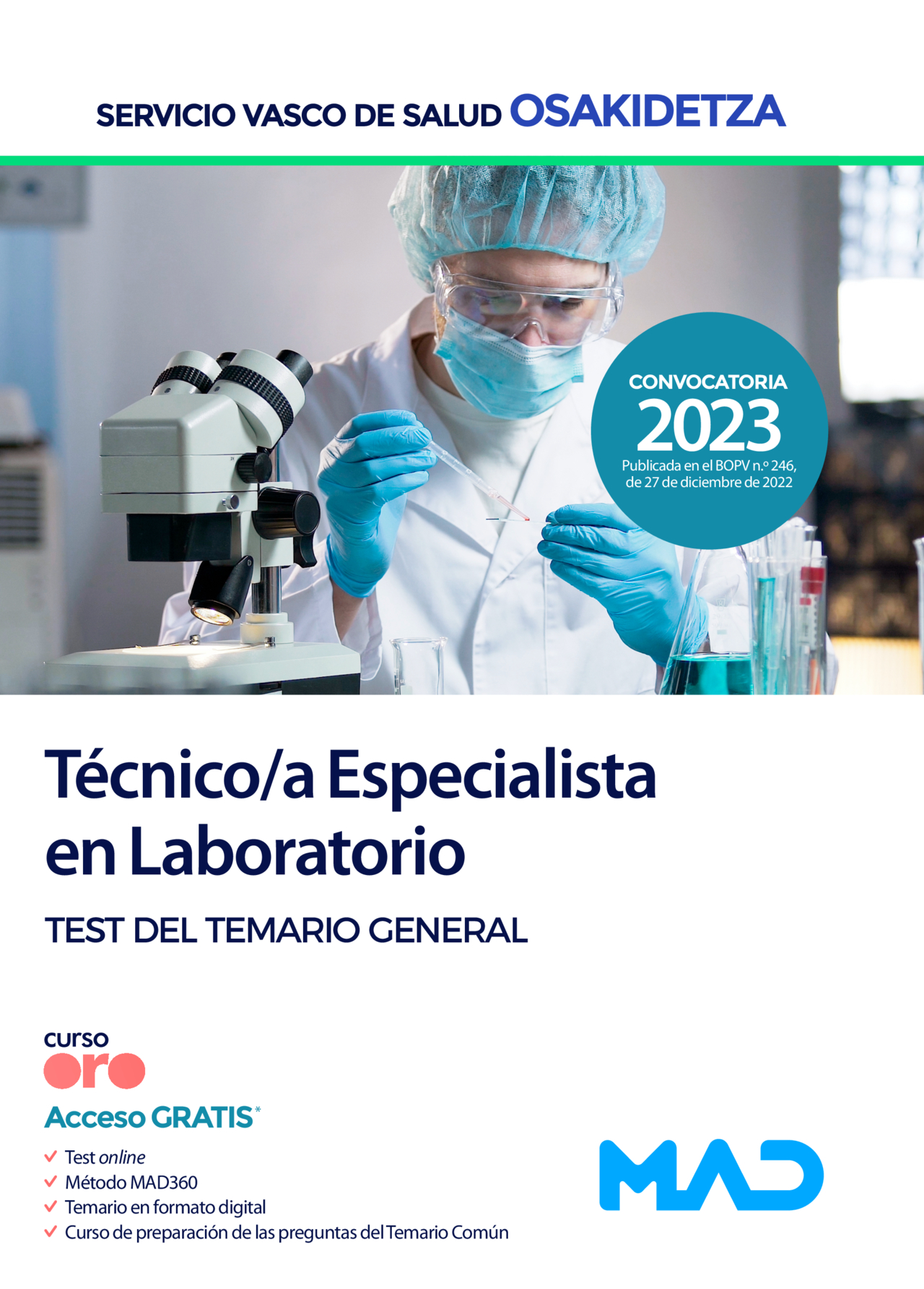 Técnico/a Especialista en Laboratorio