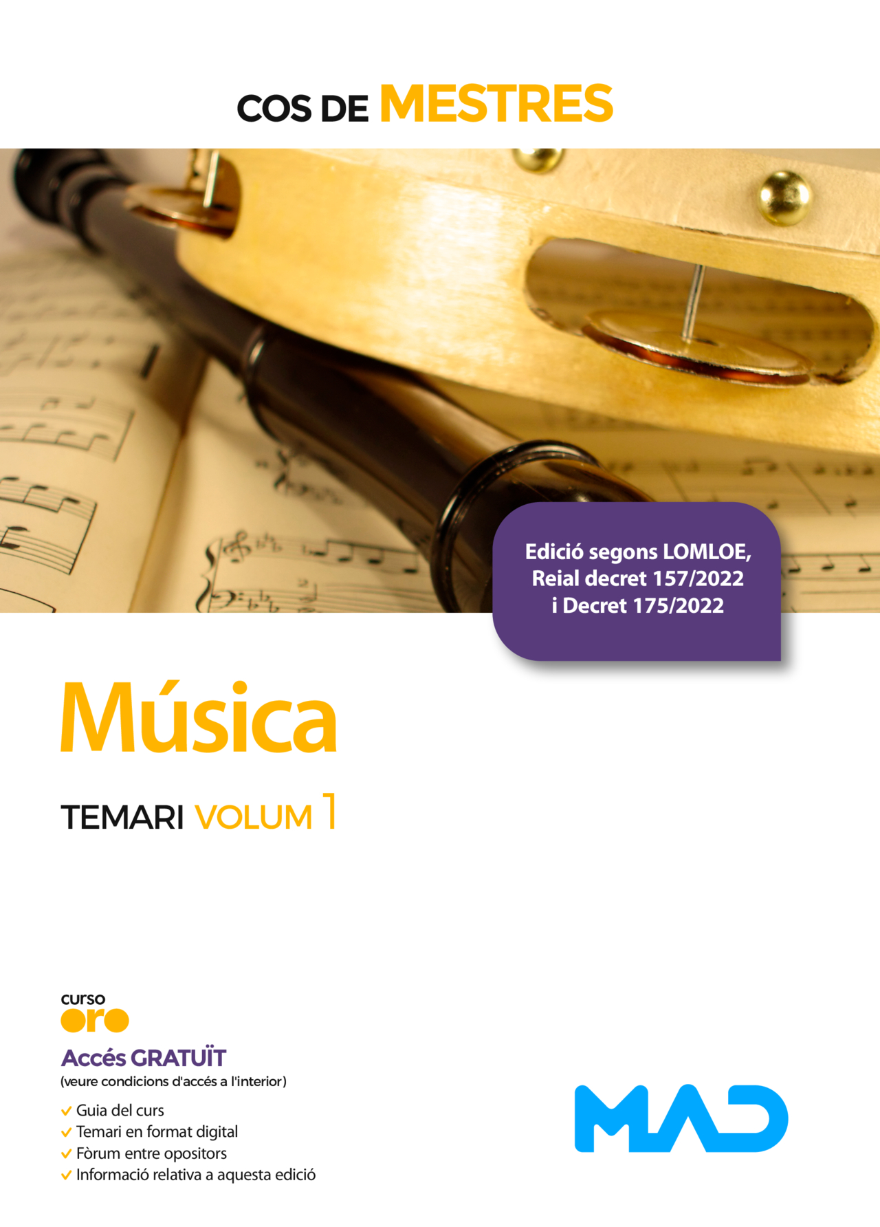 Cos de Mestres. Música