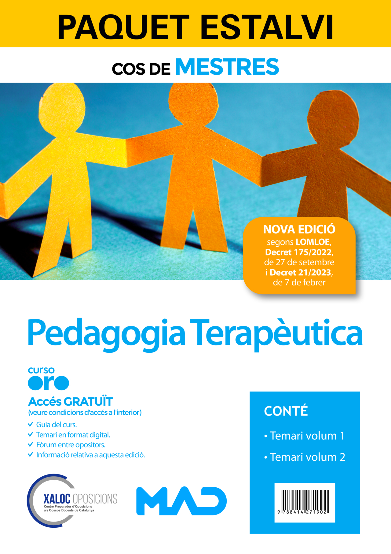 Paquet Estalvi Cos de Mestres Pedagogia Terapèutica