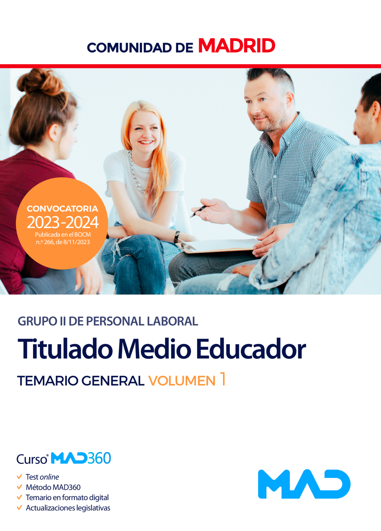 Titulado Medio Educador (Grupo II)
