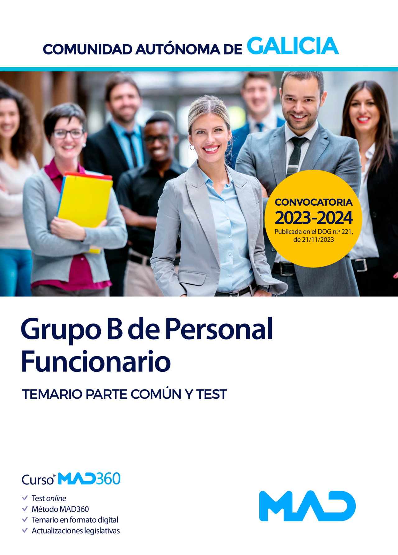 Grupo B Personal funcionario