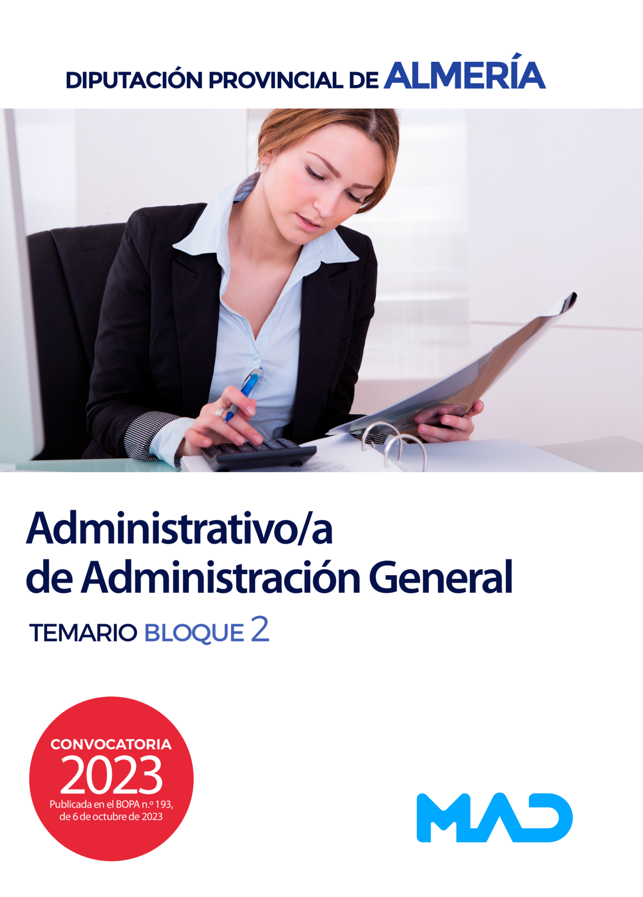 Administrativo/a de Administración General