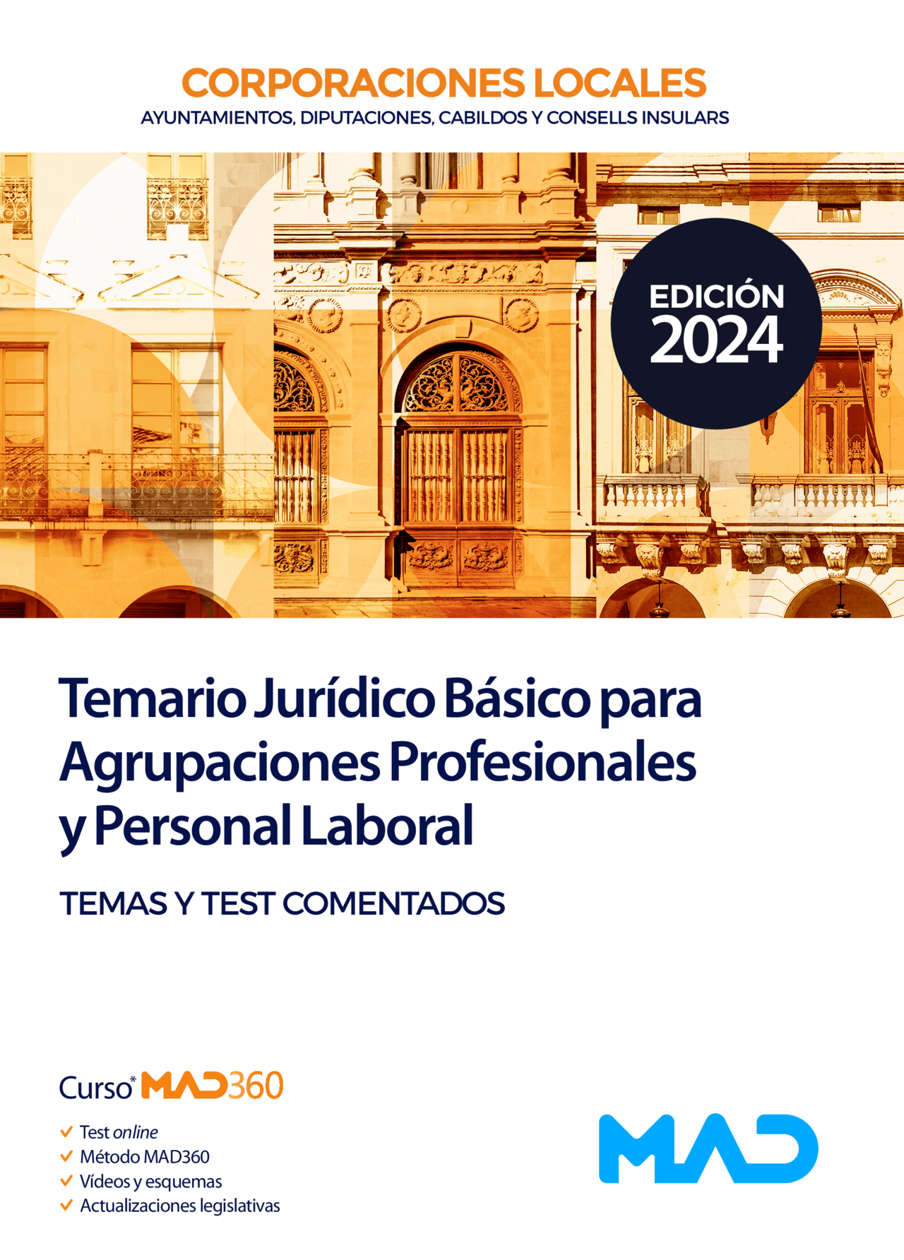 Temario Jurídico Básico Agrupaciones Profesionales y Personal Laboral de Corporaciones Locales